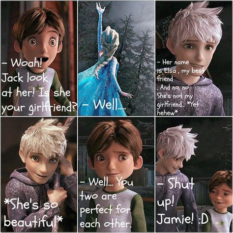 no jamie don t listen to jack they are perfect jelsa