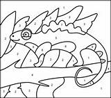 Coloring Pages Chameleon Color Printables Number Numbers Easy Printable Animals Paint Kids Preschool Animal Craft Access Coloritbynumbers sketch template