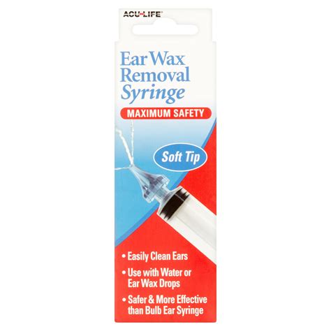 acu life ear wax removal syringe walmartcom walmartcom