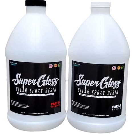 super gloss epoxy resin kit  ratio high gloss finish river table