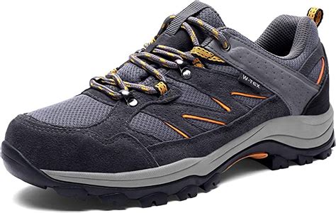 mens walking shoes breathable waterproof hiking shoes trainers anti