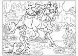 Coloring Pages Bella Sara Horse Bellasara Fr Fan sketch template