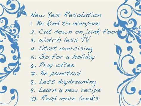 years resolution list pictures   images  facebook