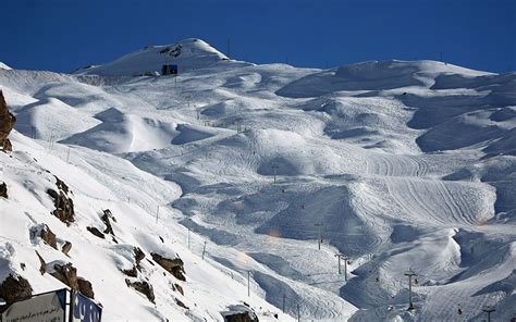 dizin ski resort  largest   equipped  iran irantripedia