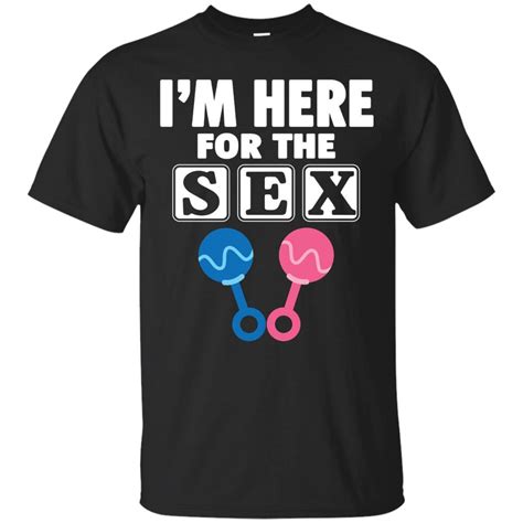 i m here for the sex gender reveal shower t shirt grass place