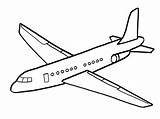 Transports Coloriages Avion Imprimer Enfant sketch template