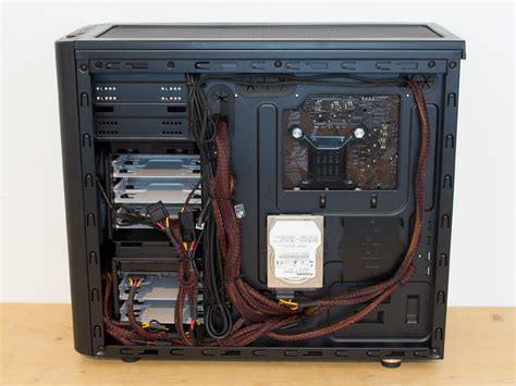 fractal design arc mini  review assembly finished  techpowerup