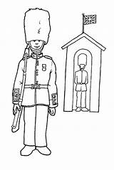 Coloring Pages Guards sketch template