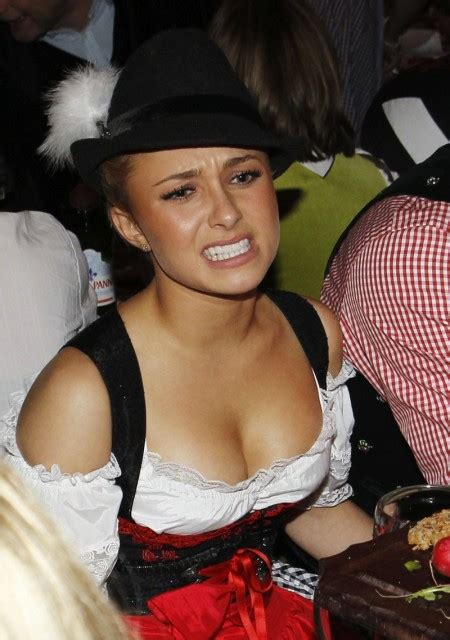hayden panettiere hits up oktoberfest your daily girl