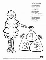 Baa Sheep Speakaboos Nursery Rhymes Printables sketch template