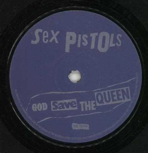 sex pistols god save the queen ex uk 7 vinyl single 7 inch record
