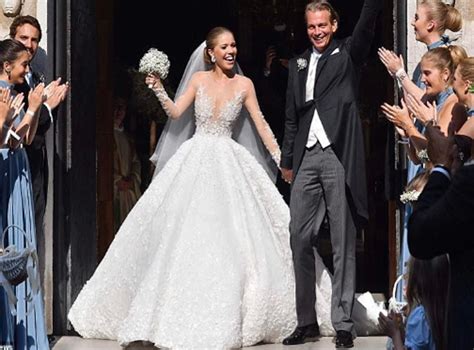 Swarovski Heiress S Wedding Dress Sends Internet Into