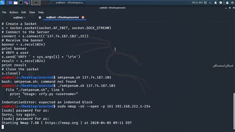 How To Use Nmap To Perform A Snmp Scan On Kali Linux Youtube
