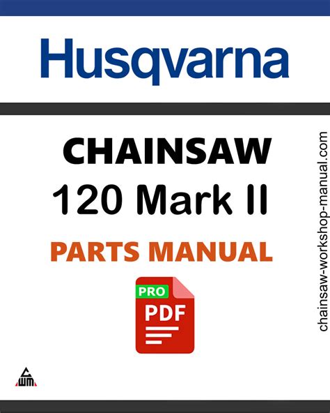 husqvarna  mark ii parts list cwm