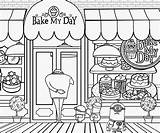 Minions Minion Bakery Grus Sketch Banana Despicable Coloringfree sketch template