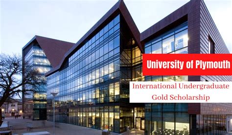 university  plymouth international undergraduate gold scholarship  uk