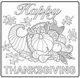 Coloring Pages Still Life Getcolorings Thanksgiving Feast sketch template