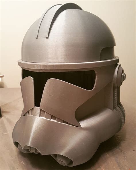 printed clone trooper helmet rstarwars