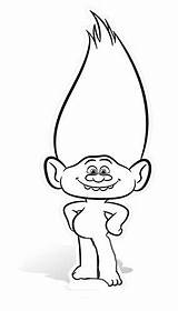 Trolls Diamond Guy Pages Coloring Template Troll sketch template