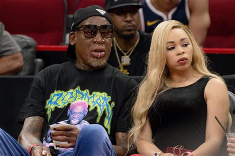 dennis rodmans face tattoo  supposed girlfriend  fans guessing