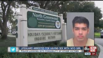 former clearwater lifeguard charged accused of having sex with a 14 year old girl youtube