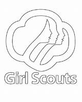 Scout Coloring Girl Pages Daisy Scouts Logo Printable Trefoil Cookies Law Printables Cookie Color Kids Brownie Brownies Symbol Print Petal sketch template