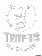 Memphis Grizzlies Lakers Colorir Desenhos Imprimer Worksheets sketch template