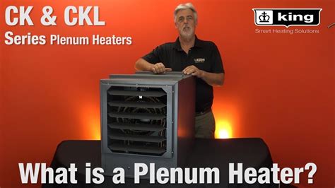 plenum heating plenum spaces  ck ckl heaters king electric youtube