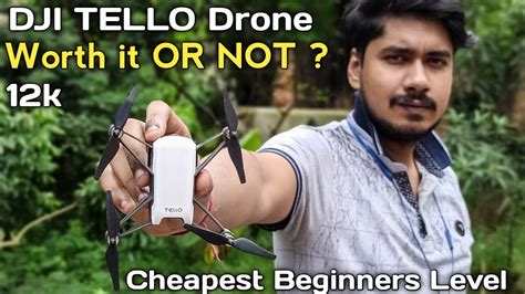 dji tello drone honest review good  bad cheapest stable drone youtube