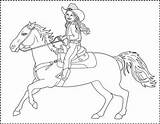 Coloring Cowgirl Little Pages Horse Printable Horses Nicole Girls Print Adult Birthday Easy Nl sketch template