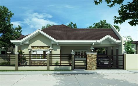 popular concept  elevated bungalow house design  floor plan philippines
