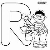Coloring Pages Sesame Street Alphabet Letter Ernie Rabbit Abc Printable Letters Numbers Sign Good Alphabets Colouring Pngkey Color Printables Elmo sketch template