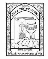 Communion Catholic Reconciliation 5x11 Host Colorare Disegni Comunione Decorazioni Journaling 6x8 sketch template