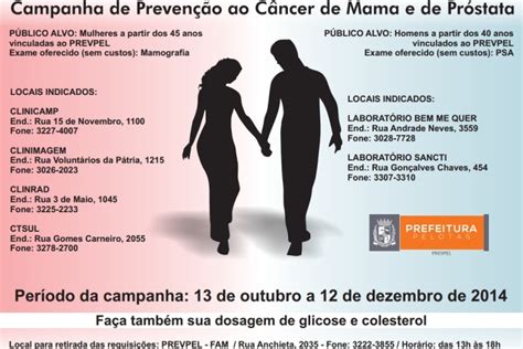 prevpel lança campanha de prevenção do câncer de mama e