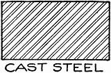 Steel Cast Hatching Clipart Drawing Cross Hatch Mechanical Hatches Etc Large Librecad Clipground Small sketch template