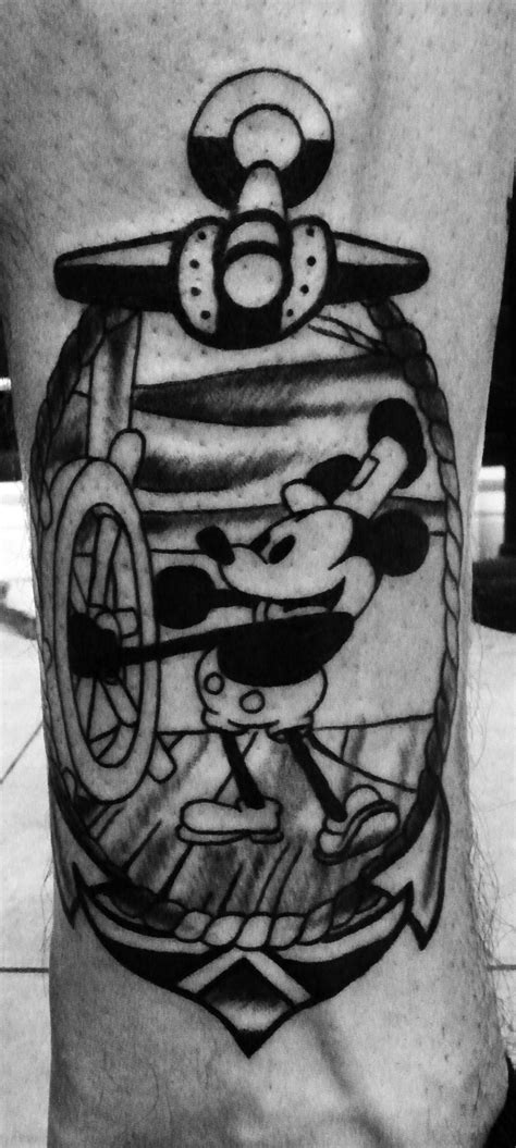 Mickey Mouse Tattoo By Tony Nguyen Mouse Tattoos