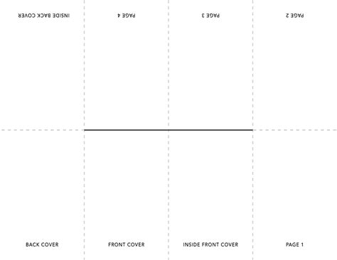 mini zine template