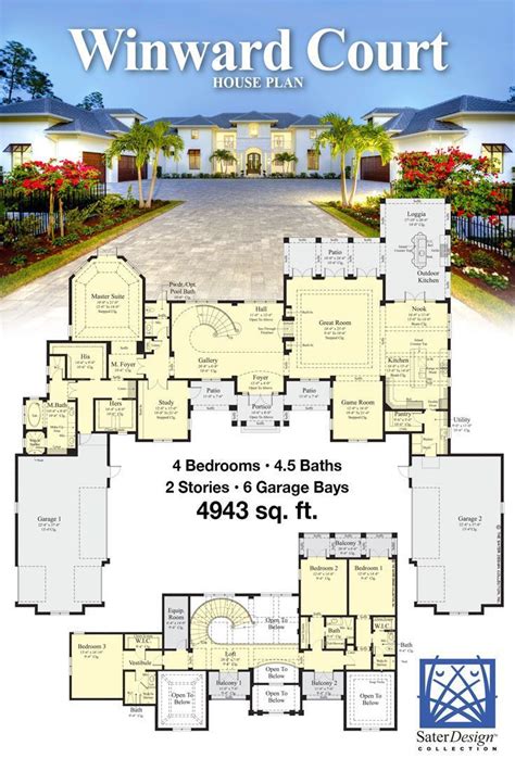 large  lovely estate home house plans mansion luxury house floor plans mansion floor plan