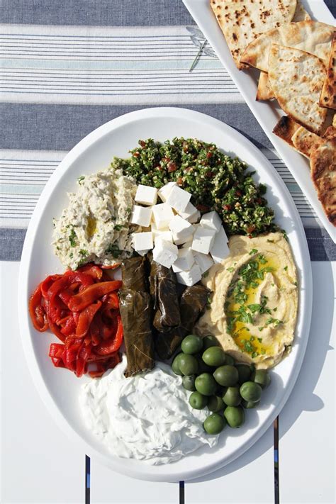 mezze platter mediterranean recipes popsugar food photo 16