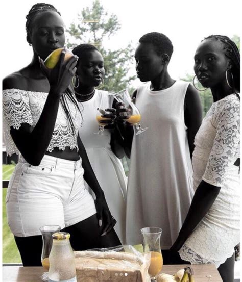 Huh Check Out Photos Of These Dark Skinned Sudanese