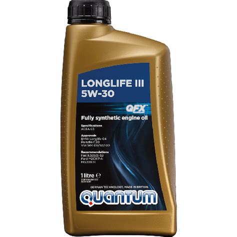 longlife iii    litre oil
