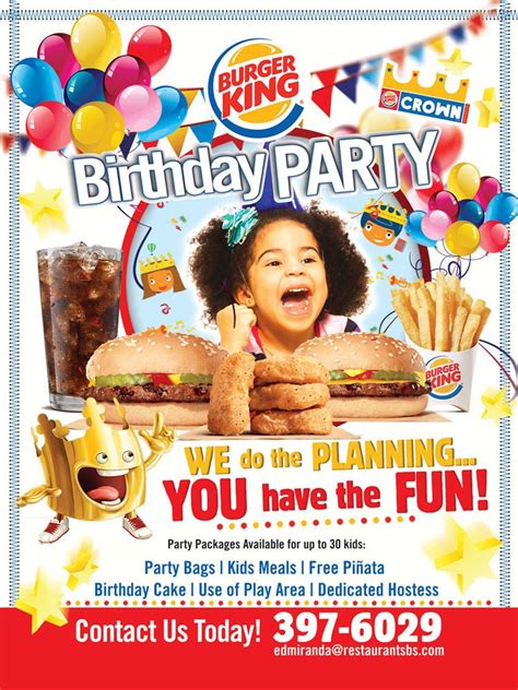birthday party packages   birthday party