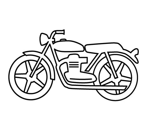 motosiklet boyama sayfalari