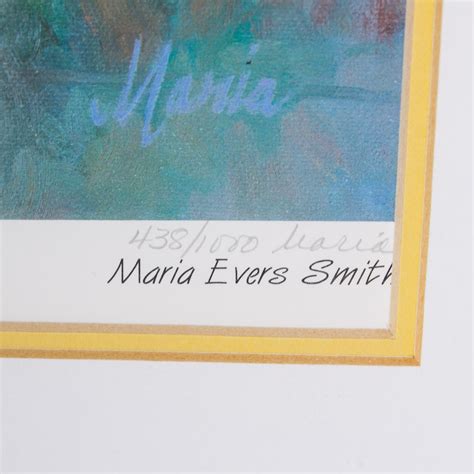 maria evers smith limited edition offset lithograph ebth