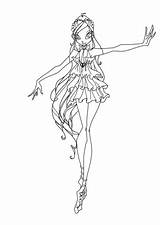 Bloom Enchantix Coloring Winx Club Pages Printable Categories Popular sketch template