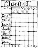 Chore Chart Clipart Charts Chores Kids Melonheadz Clip Melonheadzillustrating Holly Cliparts Coloring Behavior Board Kid Library Reward Number Pages sketch template