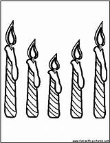 Coloring Candle Candles Birthday Pages Printable Drawing Color Cake Getcolorings Sheet Print Fun Kids Getdrawings sketch template