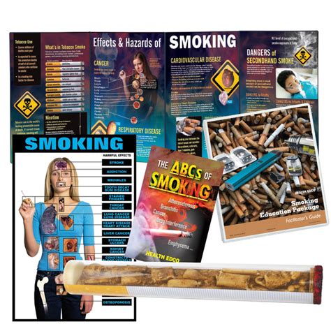 Educational Smoking Prevention Package Health Edco
