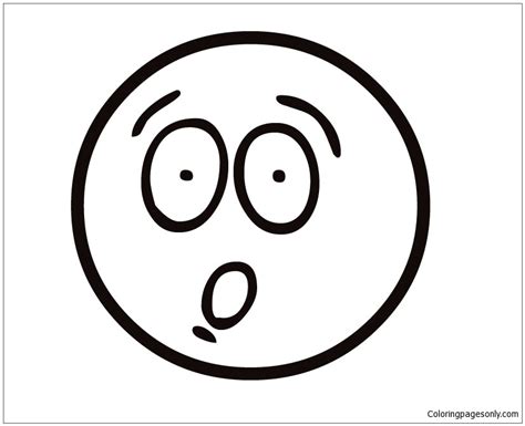 funny faces coloring page  printable coloring pages