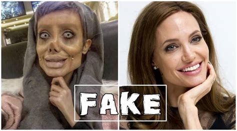 the truth behind the ‘zombie angelina jolie lookalike ‘after 50